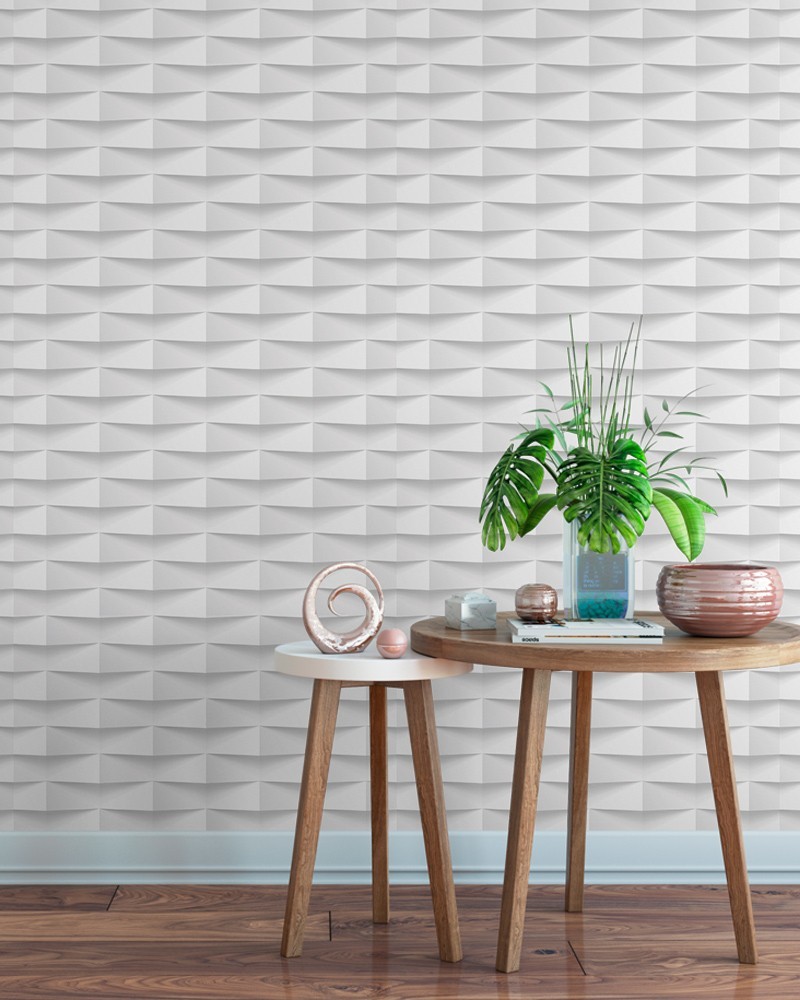 Papel de Parede 3D Geométrico